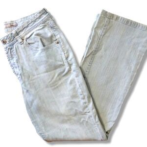 Chico's‎ Faded Blue Jeans Cotton Stretch Size 6 Short High Rise